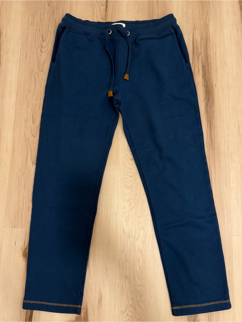Borgo28 Men's Cotton Navy Drawstring Sweatpants